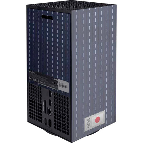Japan Soccer Flag Xbox Series X Console Skin